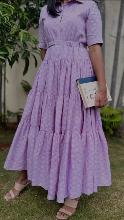 Lilac Dream Midi Dress