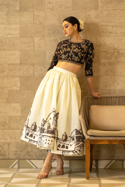 Mera Hyderabad Midi-Skirt Set